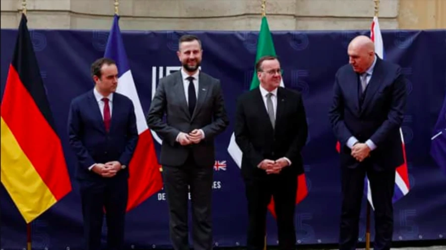 Five EU defence ministers meet in Paris to discuss Ukraine, Reuters says