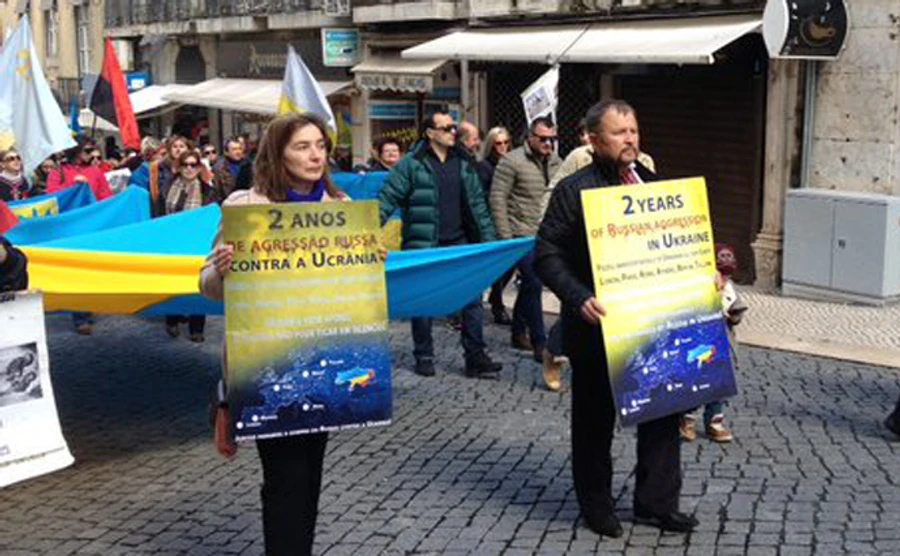 У ЄС проводять маніфестації проти агресії РФ в Україні