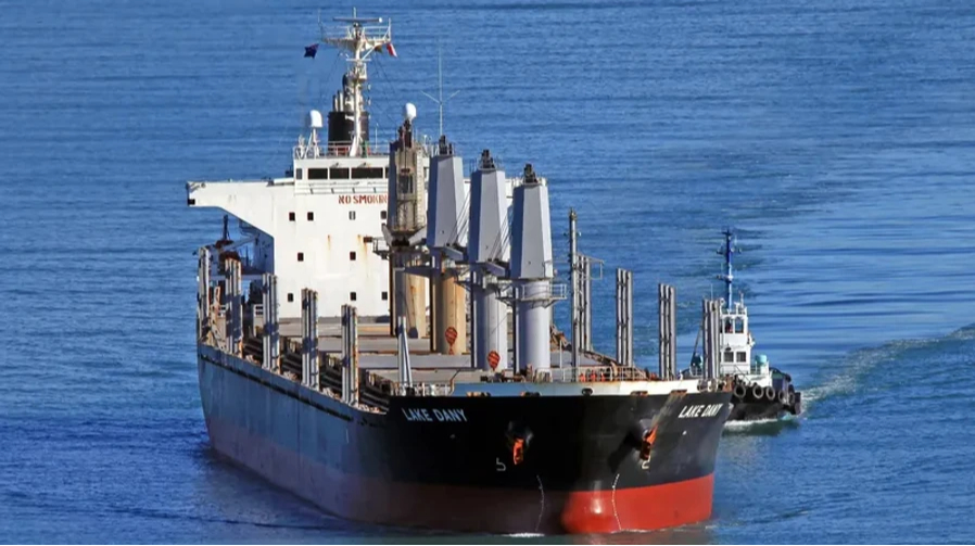 Vessel carrying stolen Ukrainian grain has left Israeli port for neutral waters