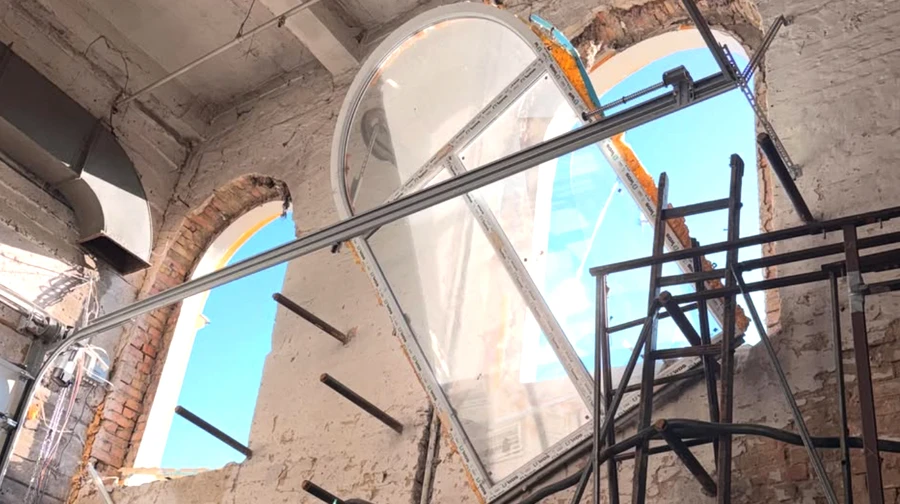 International Center of Culture and Arts damaged in 24 May large-scale attack on Kyiv