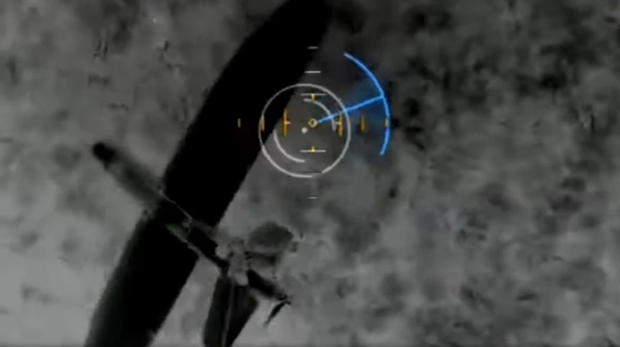 Ukrainian forces release footage of drone evacuating reconnaissance drones from battlefield