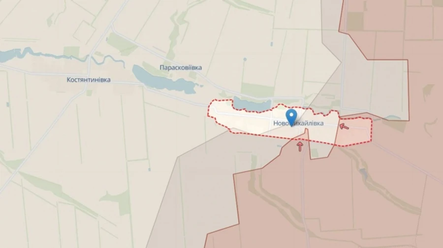 Russian forces step up their activity near Novomykhailivka