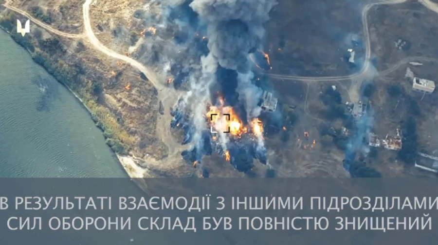 ССО выследили, арта сожгла склад ракет Вихрь для ударных вертолетов РФ