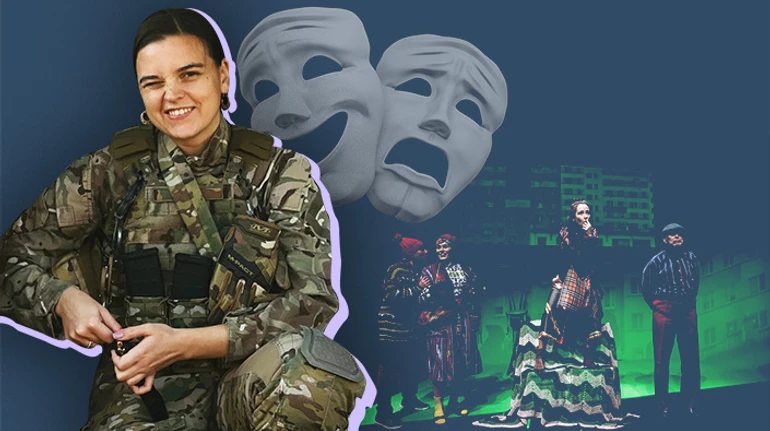 Велично страшне та дивовижно вражаюче. Моменти життя солдатки Нацгвардії та режисерки Олени Апчел