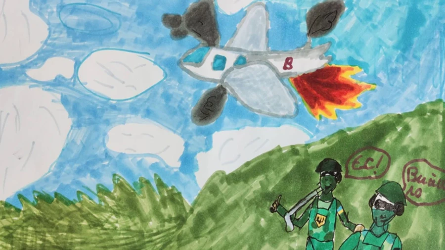 Воздушные силы уничтожили очередной самолет врага над Харьковщиной