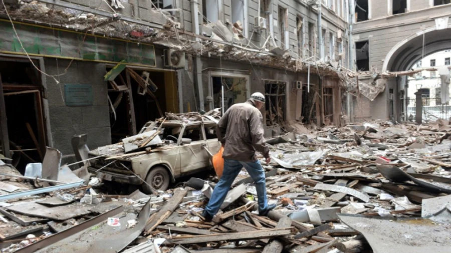 Ukrainian forces launch counterattack against Russian forces near Kharkiv