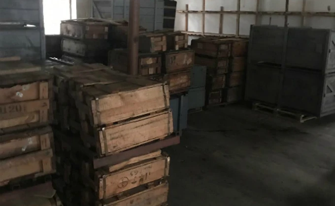 Силовики нашли склады с похищенным и контрабандным военным имуществом