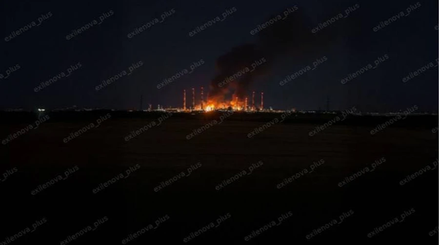 Russians claim drone attack on gas plant in Orenburg Oblast