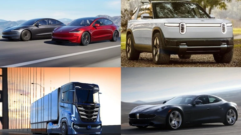 Відомі електро-старапи та що з ними сталося: Tesla, Rivian, Faraday Future, Nikola, Lucid та інші