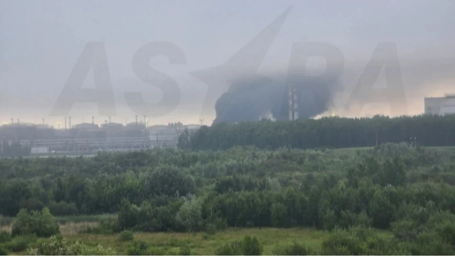 Ukrainian drones attack oil depot in Rostov Oblast