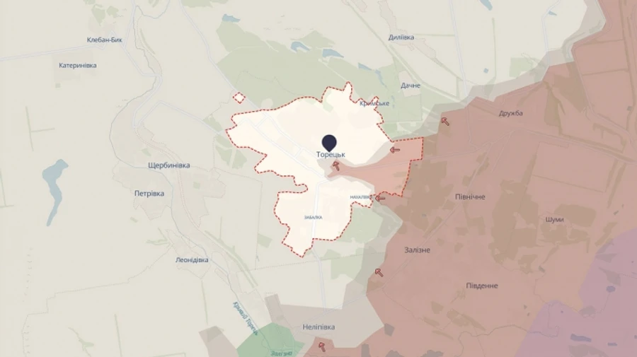 Fierce battles ongoing in Ukraine's Toretsk as Russians advance on city's Tsentralna Street