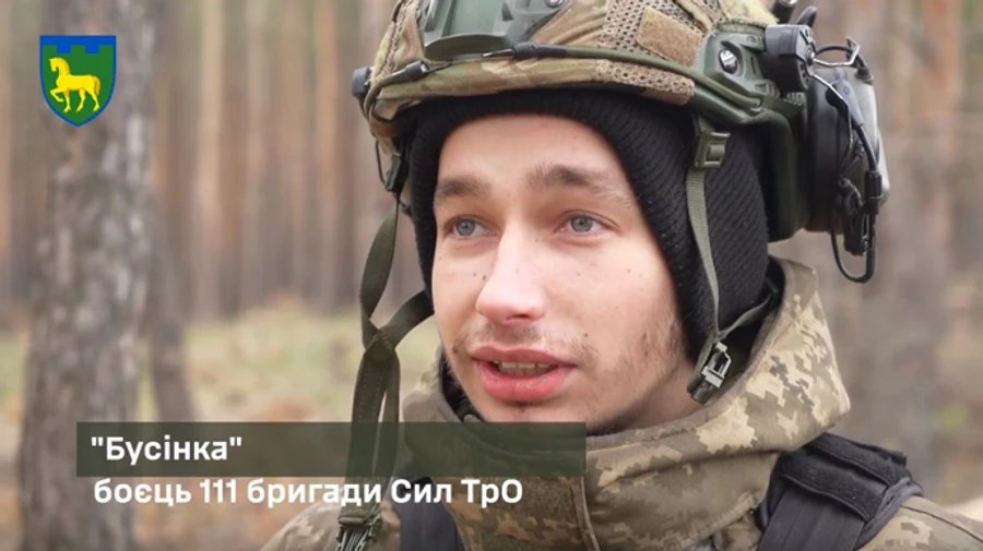 Боец Бусинка сбил за 5 минут из автомата два вражеских дрона