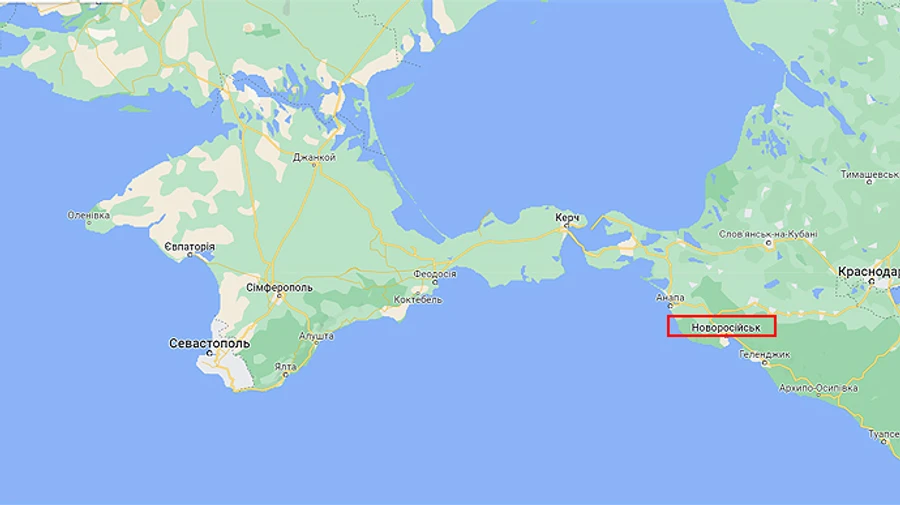 Британська розвідка: здатність України загрожувати Новоросійську ще більше підірве вплив РФ на Чорному морі