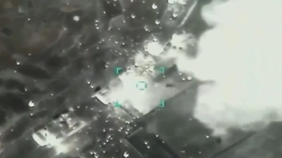 Украинское войско уничтожает врага с помощью Байракторов