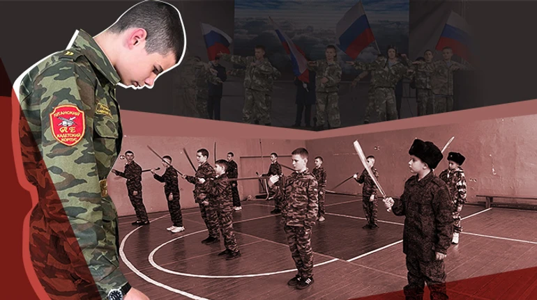 Уже воюют против Украины. Как детей в оккупированном Луганске готовят к службе в российской армии