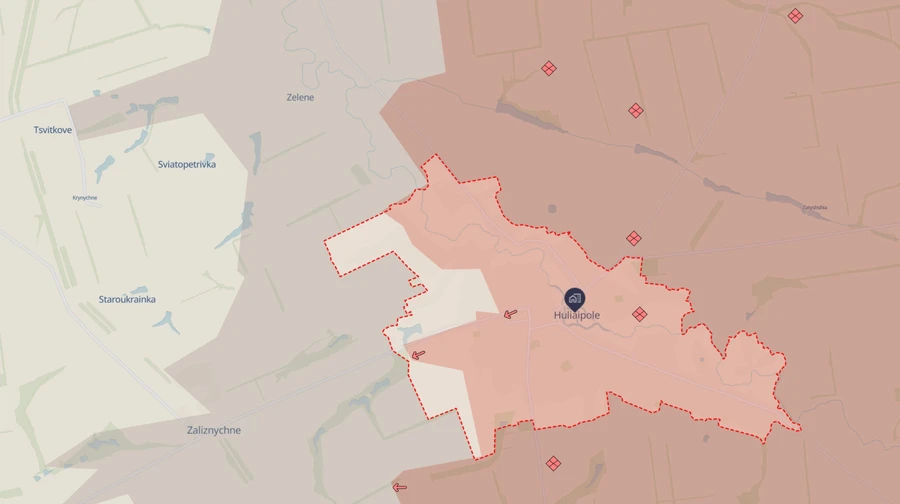Intensity of Russian assaults near Huliaipole significantly higher than on other fronts – Ukraine's commander-in-chief