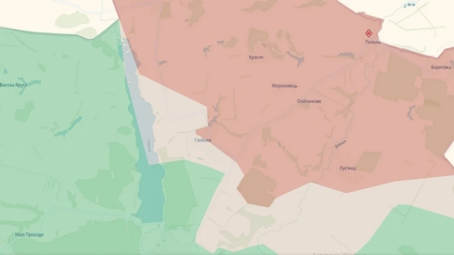 DeepState: Силы Обороны Украины отбрасывают врага в Глубоком