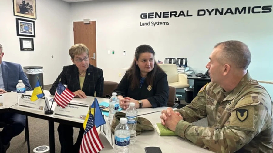 Ukraine's Ambassador to US visits Abrams production plant before tanks are sent to Ukraine