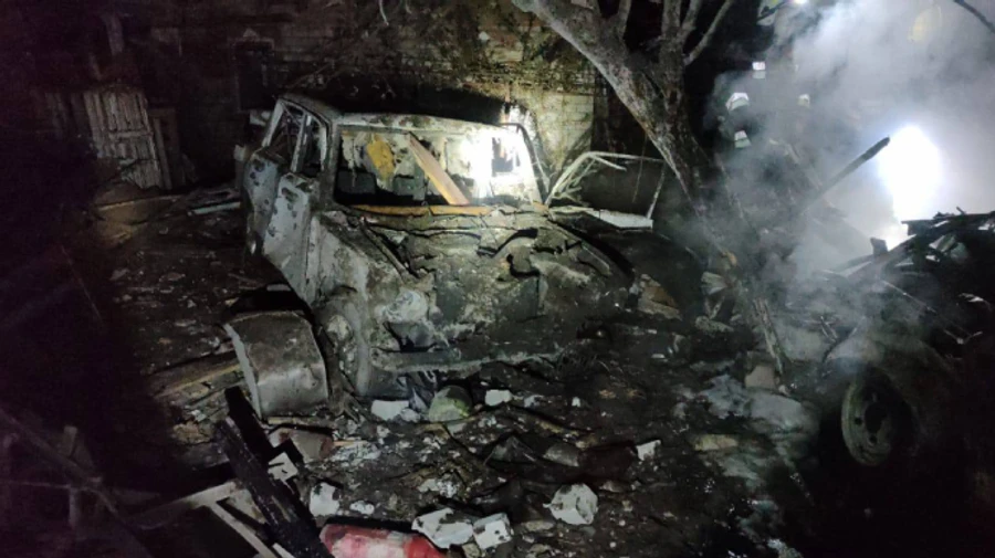 Russian missile explodes in air over Kharkiv, causing damage at factory