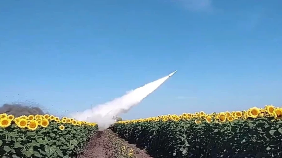 Missile from the sunflowers: Ukrainian Air Force shoots down Russian drone