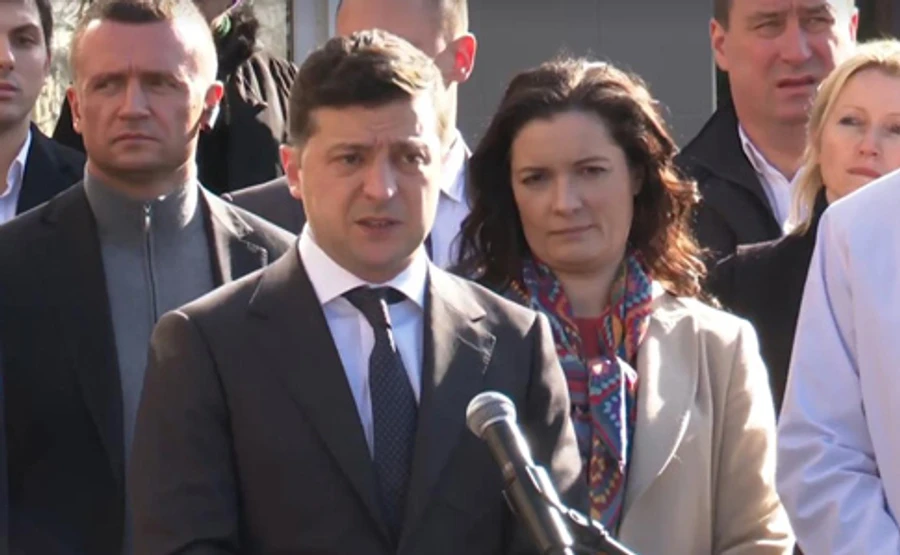 Зеленський із ревізією поїхав на будівництво лікарні в Бориспіль