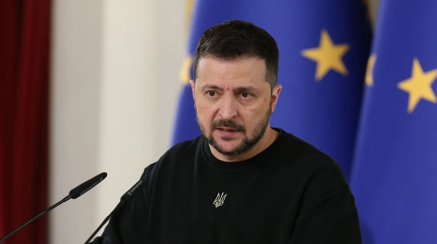 Zelenskyy is said to be attending summit on reparations loan for Ukraine in person