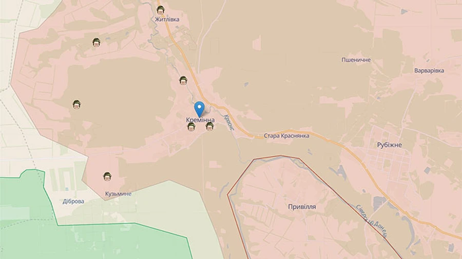 Росіяни посилили свої підрозділи в районі Кремінної десантниками – британська розвідка