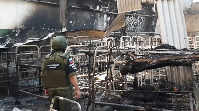 В ОГП назвали ймовірну причину вибуху в Оленівці: вибух термобаричного боєприпаса