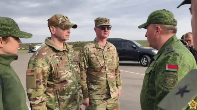Американські військові несподівано приїхали в Білорусь подивитися на навчання Запад