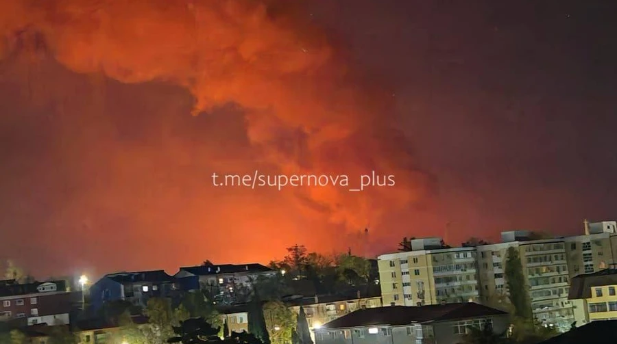 Ukrainian drones behind strike on Russian oil terminal in Tuapse – source