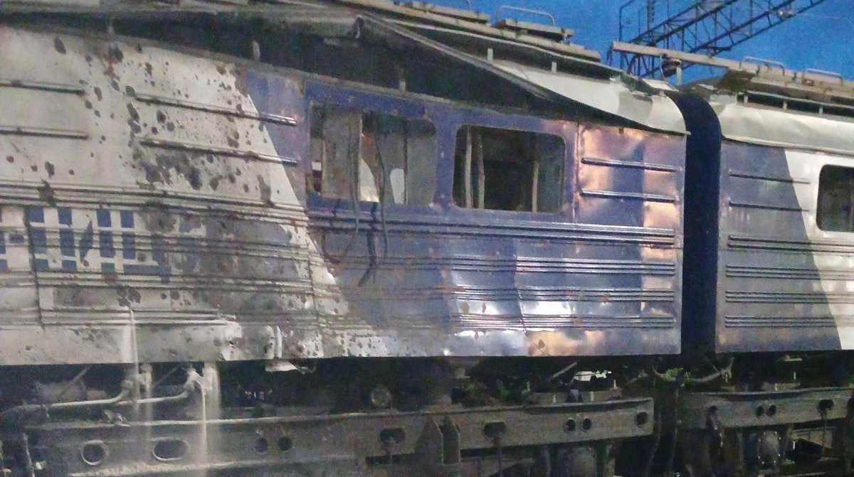 Railway in Zaporizhzhia comes under Russian attack: assistant driver killed