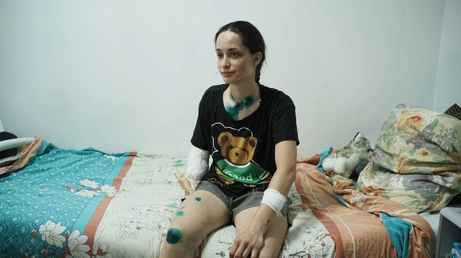 I stood up and saw my arm was gone: 21-year-old emergency worker recalls second strike on Kharkiv