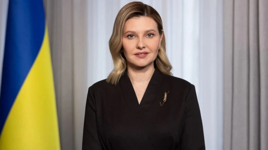 Ukraine's first lady shares what she does during power outages and whether she takes shelter during air raids