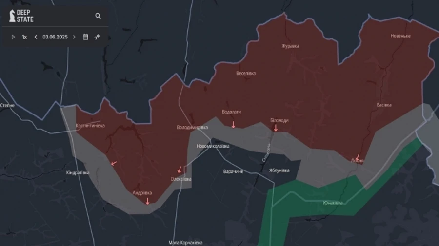 Russians occupy two more settlements in Sumy Oblast – DeepState