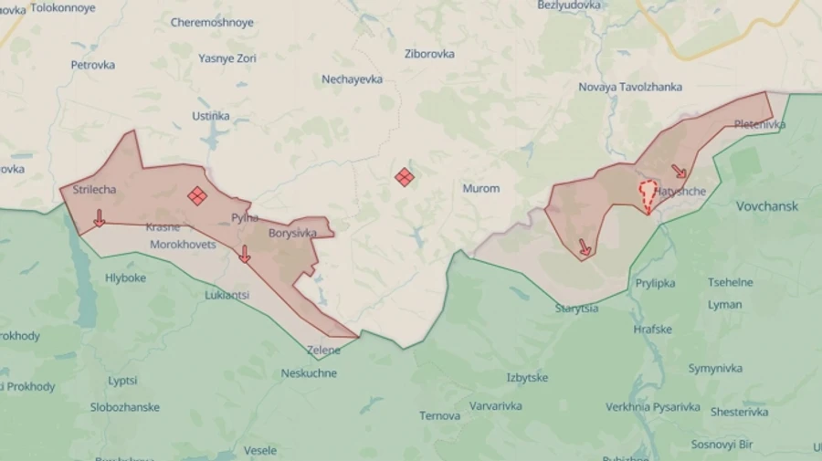 ​​Russians occupy 6 villages in Kharkiv Oblast – DeepState