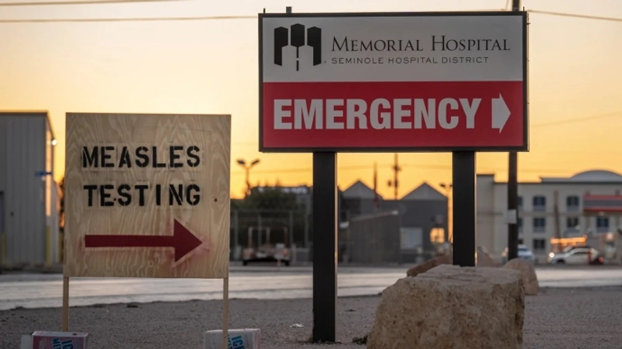 В США зафиксировано более тысячи случаев кори: большинство зараженных в Техасе