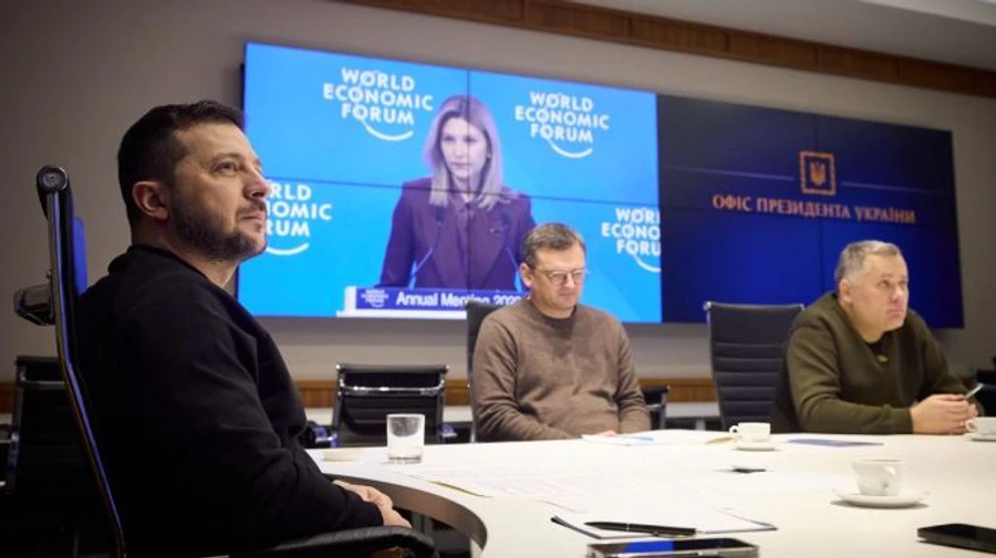 Ukraine's First Lady presents Ukrainian Peace Formula at forum in Davos