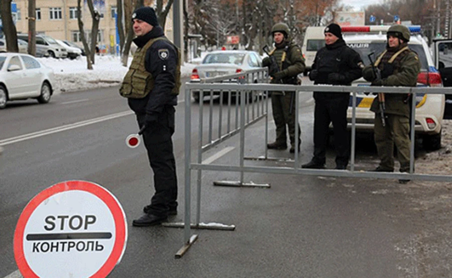 На въездах в Винницу установили блокпосты