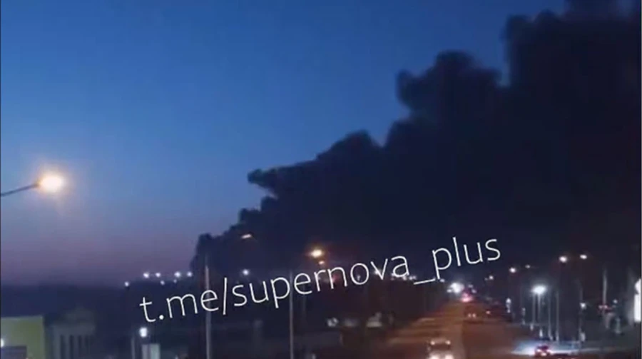 Ukraine's Security Service behind drone attack on oil depot in Russia's Krasnodar Krai – UP sources