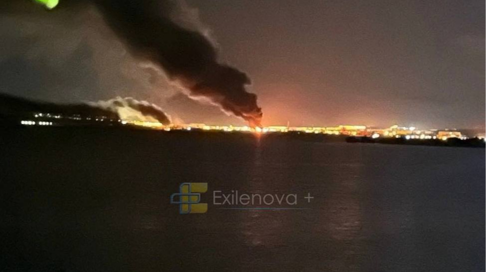 Explosions reported in occupied Crimea, fires break out in Kerch – photos, videos