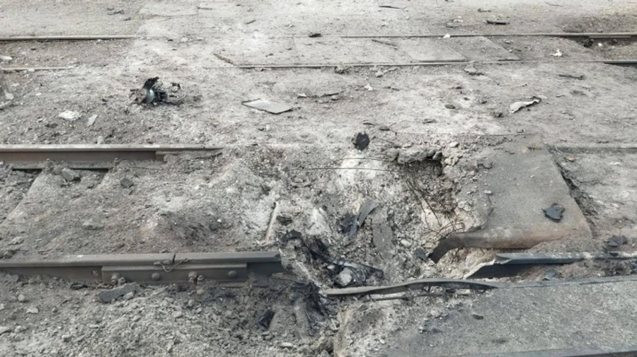 Russian strike injures two railway workers, damages tracks and infrastructure