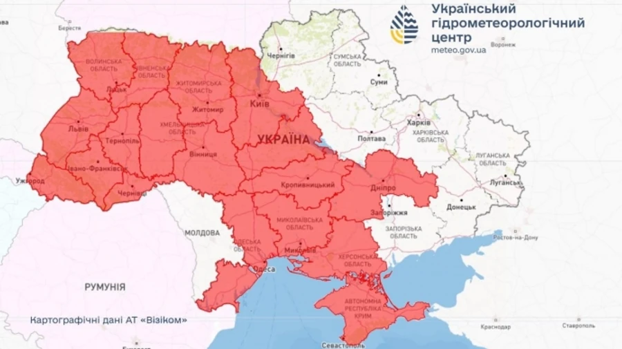 Украинцев предупредили о чрезвычайной пожарной опасности