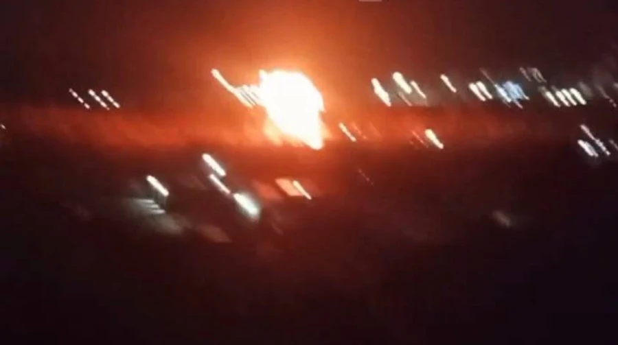 At night, drones attacked Crimea: an electric substation came under attack