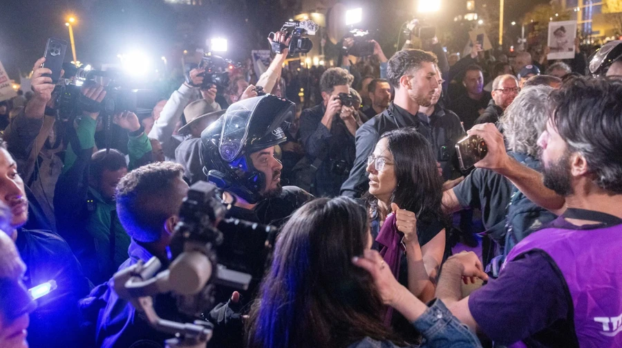 Поліція розігнала антивоєнний мітинг у Тель-Авіві