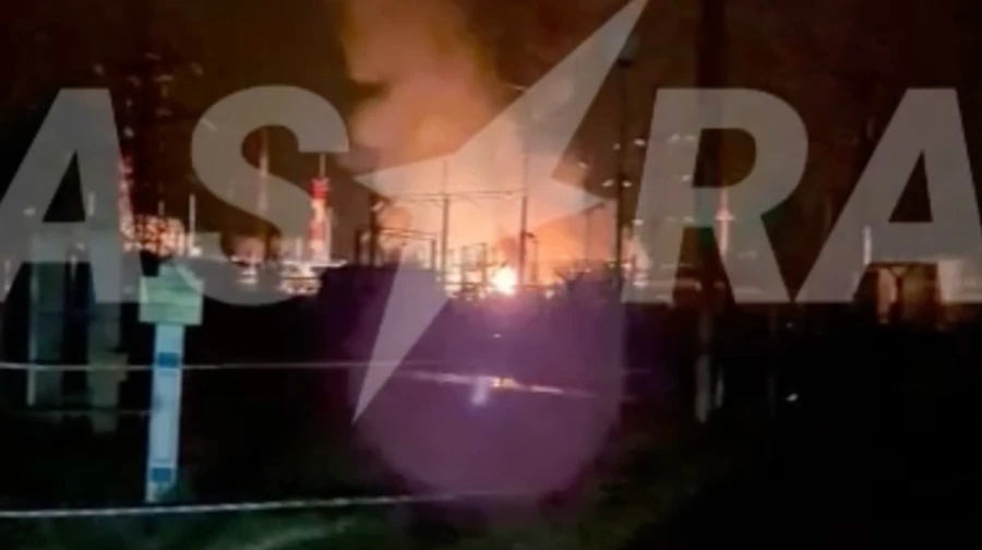 Краснодарський край потрапив під атаку дронів: на електропідстанції спалахнула пожежа