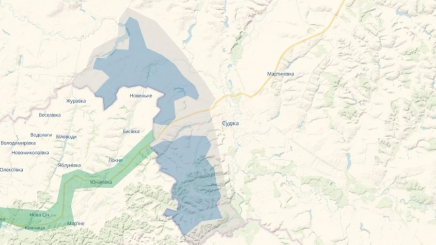 DeepState: ВСУ могут контролировать ориентировочно 44 населенных пункта в Курской области
