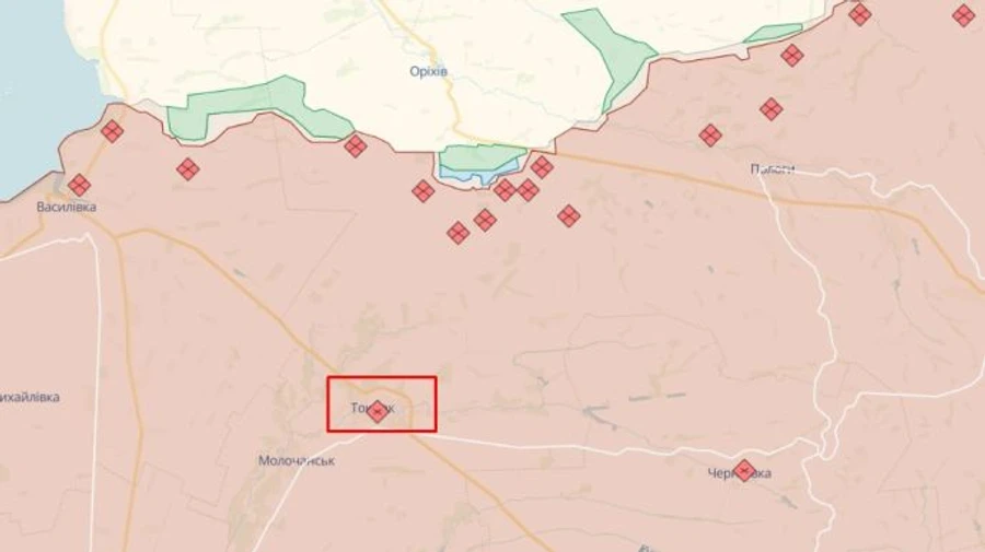 Russian occupation authorities claim two missiles hit TV tower in Tokmak, Zaporizhzhia Oblast