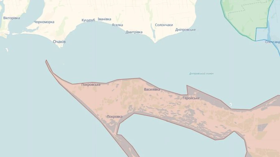 Military operation on Kinburn spit continues in silent mode