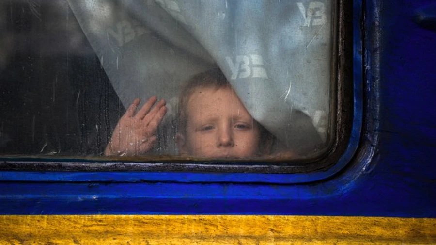 Mandatory evacuation of families with children announced in 10 settlements of Kharkiv Oblast