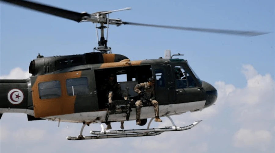 В Тунисе разбился военный вертолет, есть погибшие